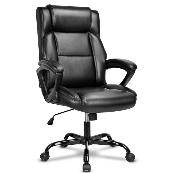 BASETBL F017 Executive Office Chair, High Back Ergonomic Chairs with Padded Cushion